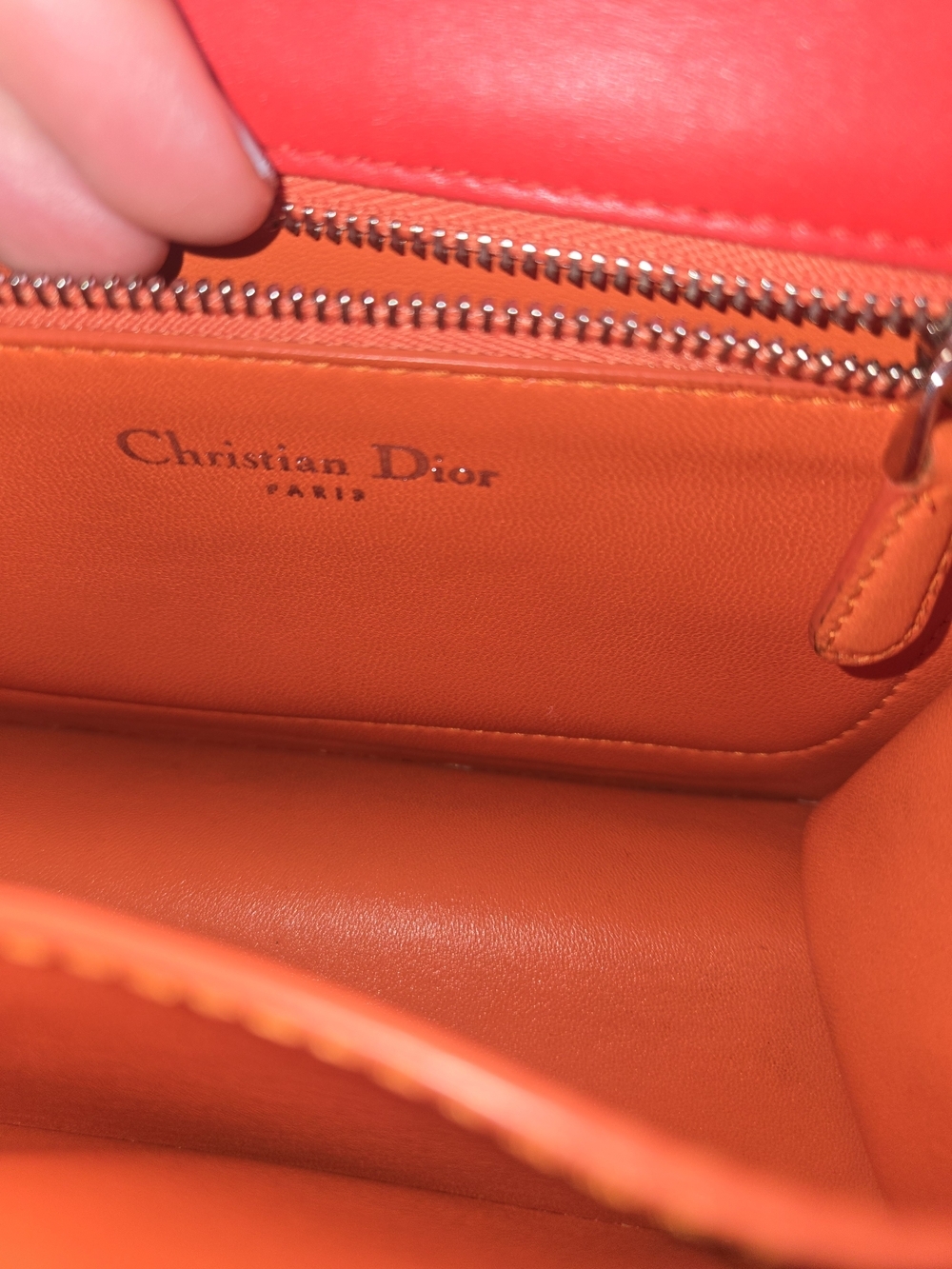 Christian Dior Mini Bag – Red Leather - Picture 5 of 15